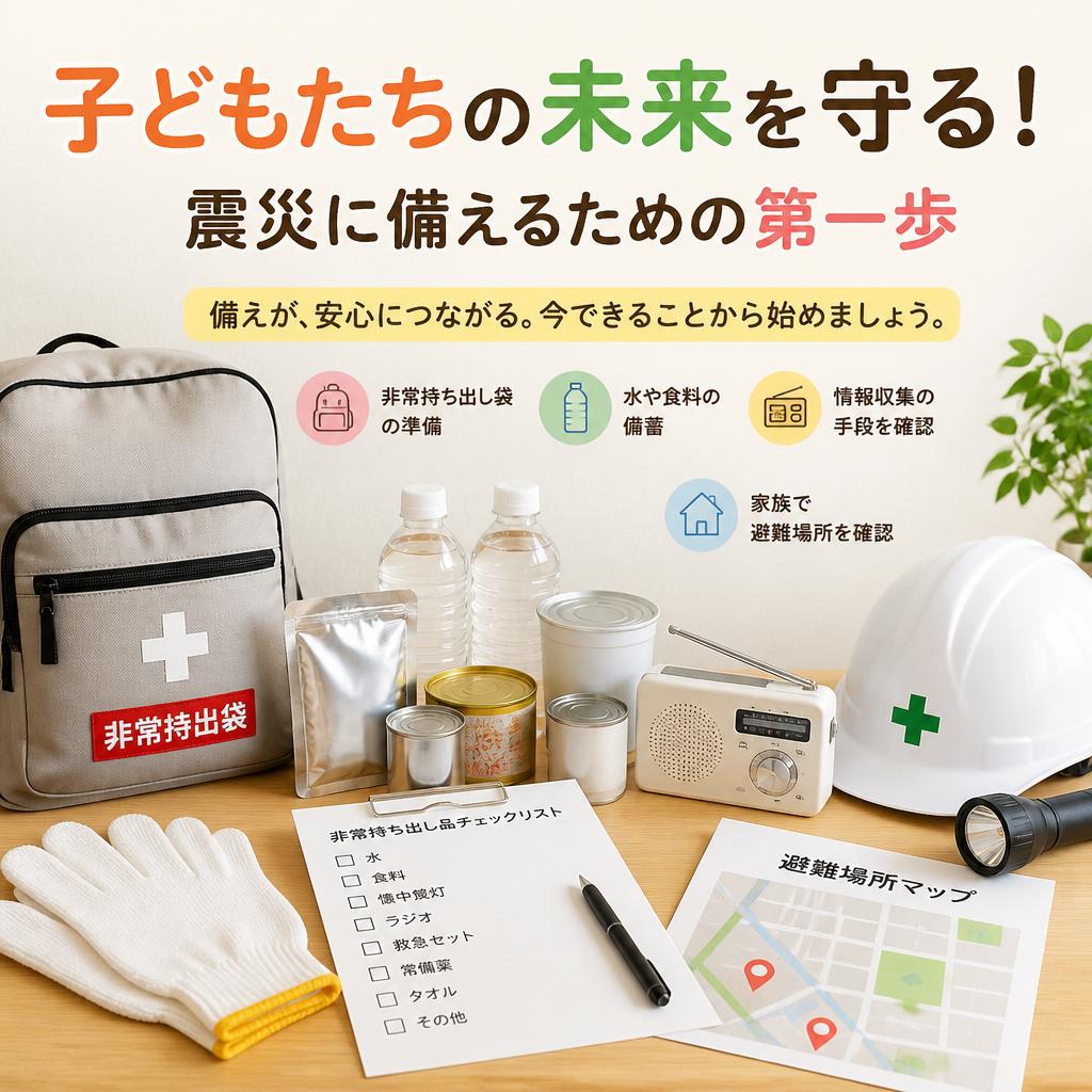 子どもたちの未来を守る！ 震災に備えるための第一歩｜防災のコンサルなら株式会社Re.start